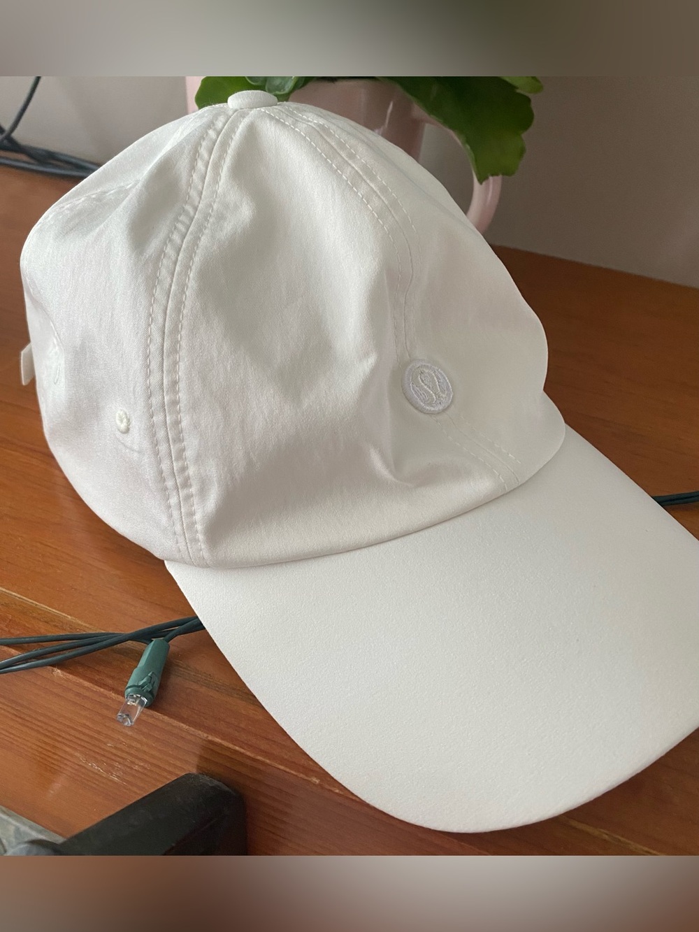 lululemon athletica White Interior Logo Hat